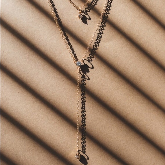 Bohemian|Boho Crystal Star Charms Layered Necklace - Picture 3 of 4